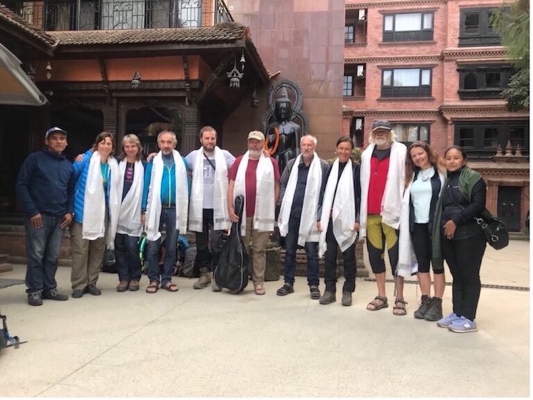 Farewell at the Kathmandu Hotel