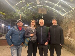 Andy Noble and family
