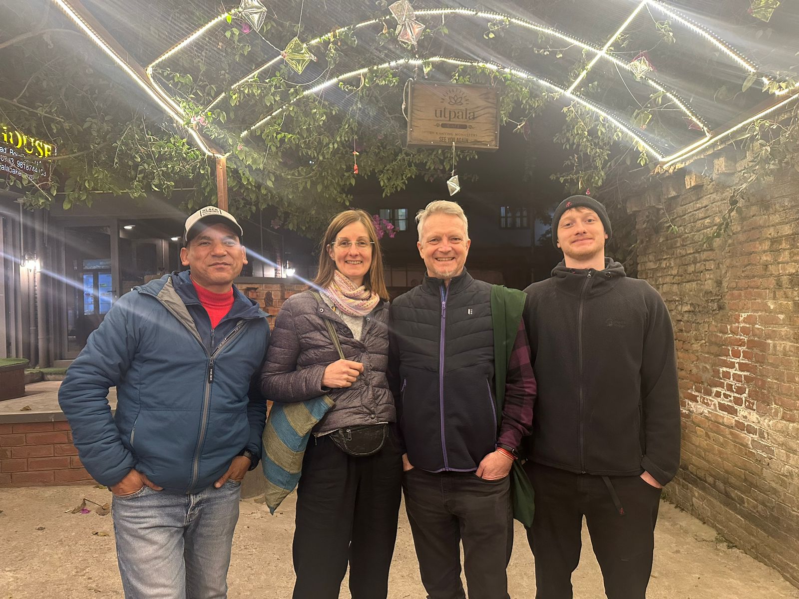 Andy Noble and family