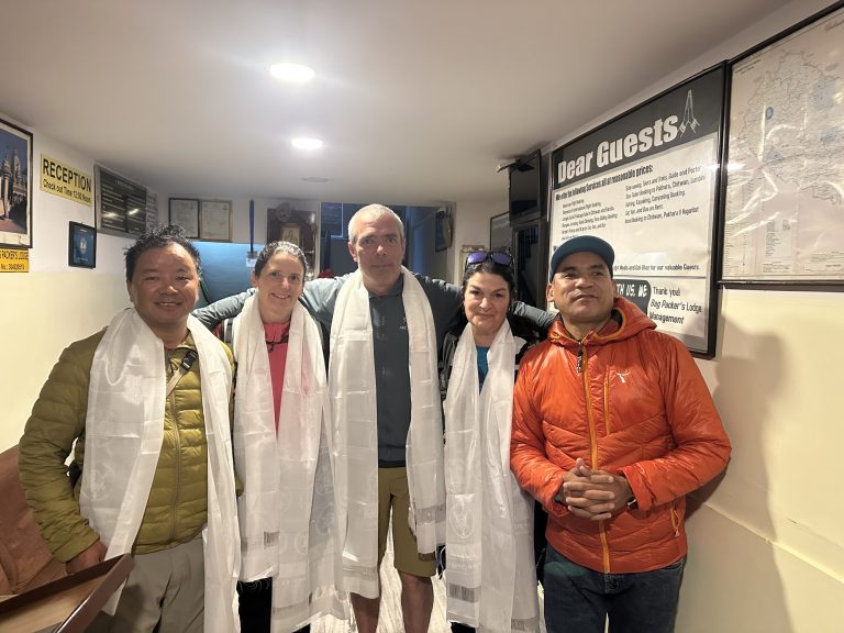 Farewell at the Kathmandu Hotel