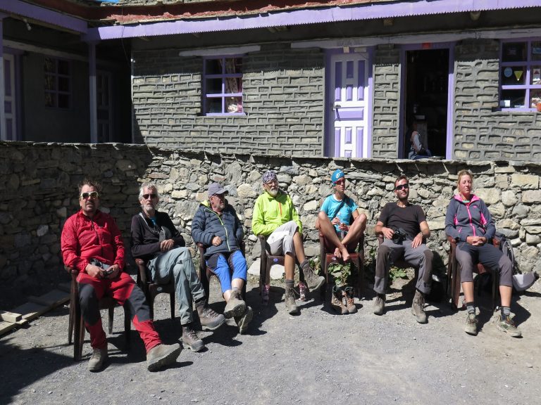 Patiently Waiting Out Trail Delays at a Safe Teahouse Base