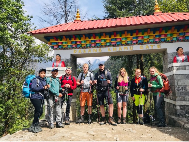 Back to Lukla