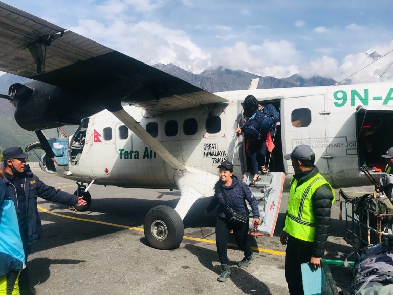 Landed at Lukla Airport