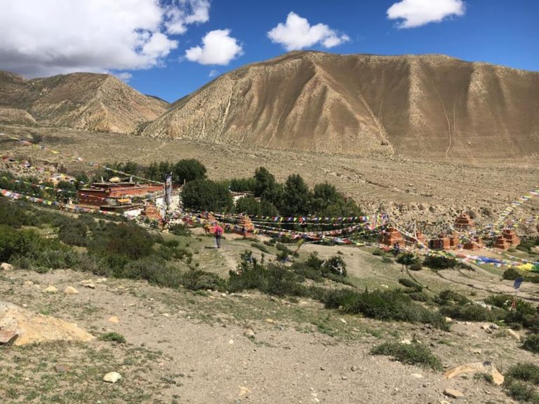 Sacred Himalayan Landscape and Lo Gekar (Ghar Gompa)