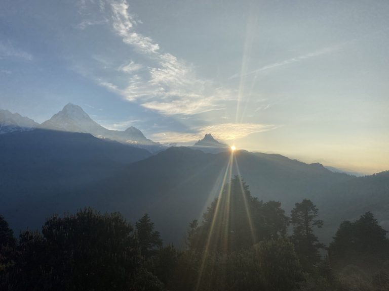 Sunrise from Poon Hill