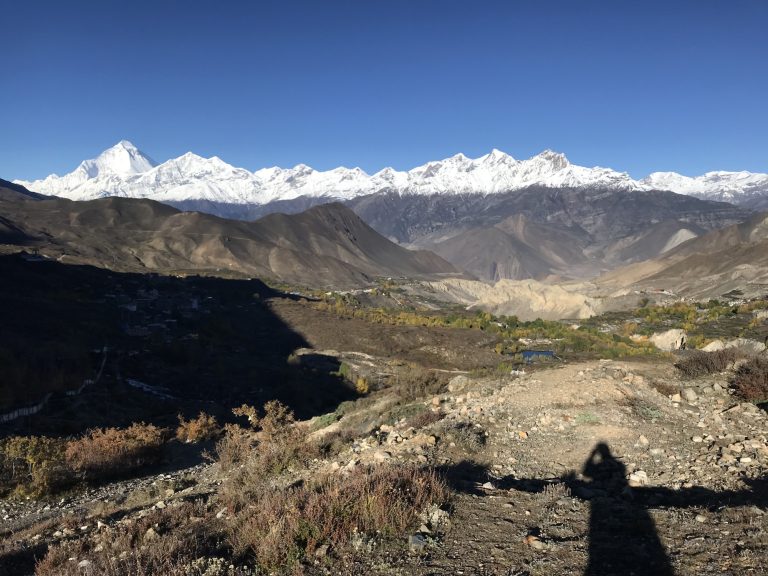 Panoramic View of Lower Mustang