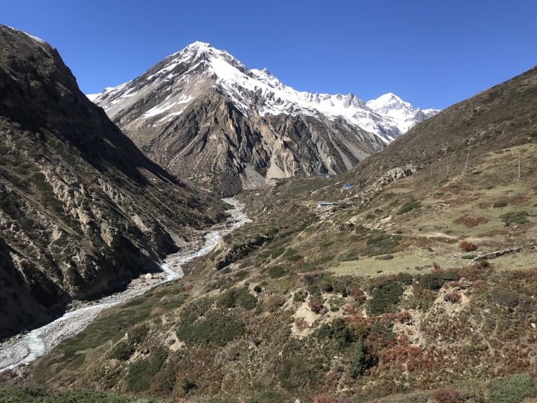 On the Trail Between Yak Kharka and Leddar