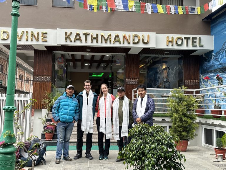 Farewell at the Kathmandu Hotel