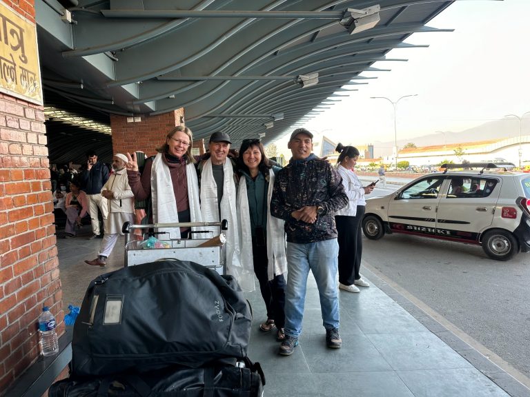 Warm Farewell at Kathmandu International Airport