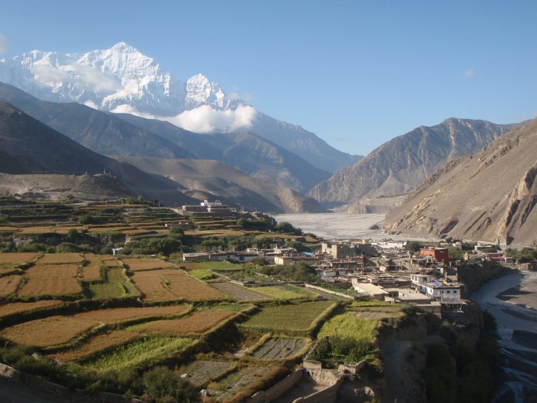 Kagbeni Valley and the Mighty Dhaulagiri Range