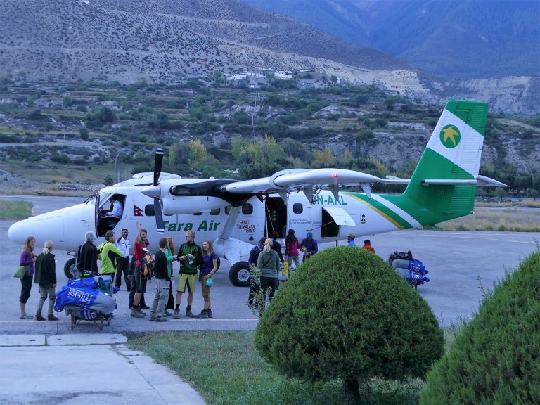 Jomsom to Pokhara Flight
