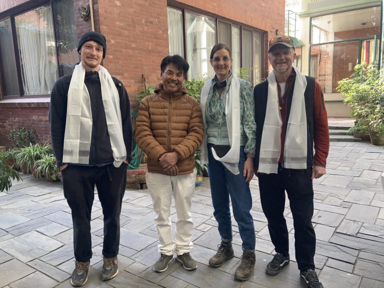 Farewell at the Kathmandu Hotel