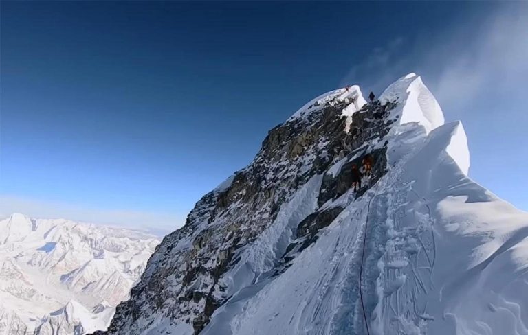 Climbing Saribung Peak in the High Himalayas of Upper Mustang