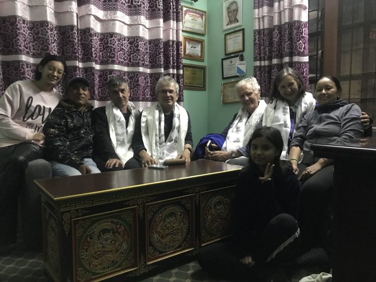 Farewell at our office in Kathmandu